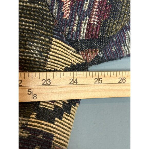 VTG Sunbelt 1980s Tapestry Jacket Women's XL Southwestern Tribal Aztec Boho - Picture 6 of 13